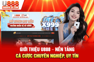 Giới Thiệu U888 – Nền Tảng Cá Cược Chuyên Nghiệp, Uy Tín